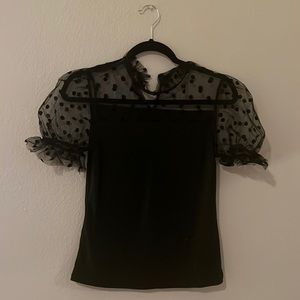 Puff sleeve shirt, never worn.